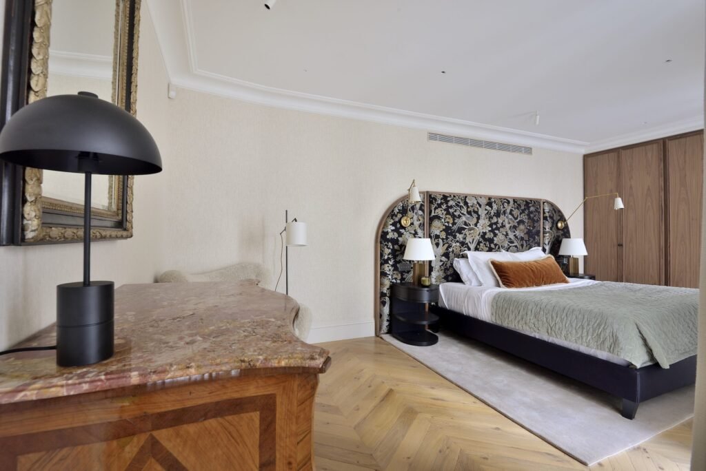 A €5.2m Paris apartment opposite Café de Flore offers 149m² of luxury with floor-to-ceiling windows, chic interiors, a showpiece kitchen and postcard-perfect views.