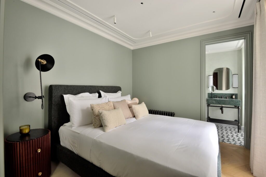 A €5.2m Paris apartment opposite Café de Flore offers 149m² of luxury with floor-to-ceiling windows, chic interiors, a showpiece kitchen and postcard-perfect views.
