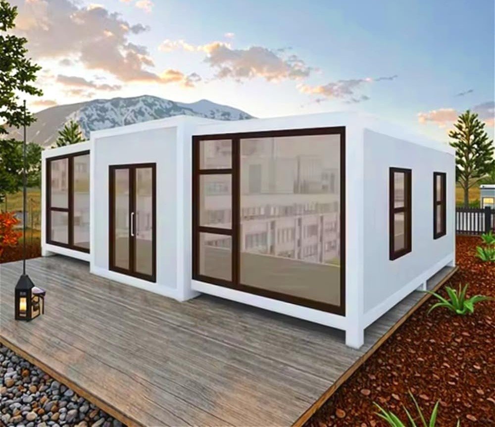 A foldable two-bedroom home for under £6,800 is on sale via Amazon, featuring a bathroom and modular design that can be installed in hours as a compact housing solution.