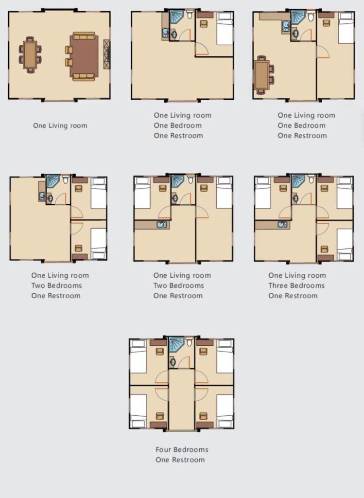 A foldable two-bedroom home for under £6,800 is on sale via Amazon, featuring a bathroom and modular design that can be installed in hours as a compact housing solution.