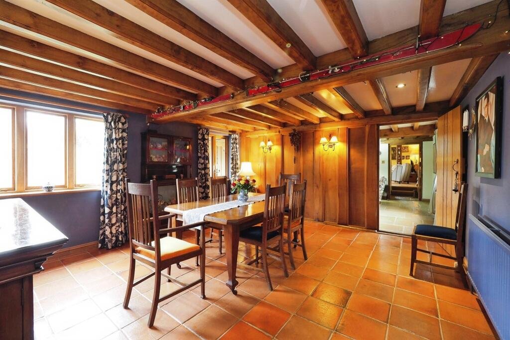 Family home in Hemington for £840,000 features modern comforts plus rare ruins of a 13th century Grade II listed chapel, a secret garden and a refurbished stone barn.