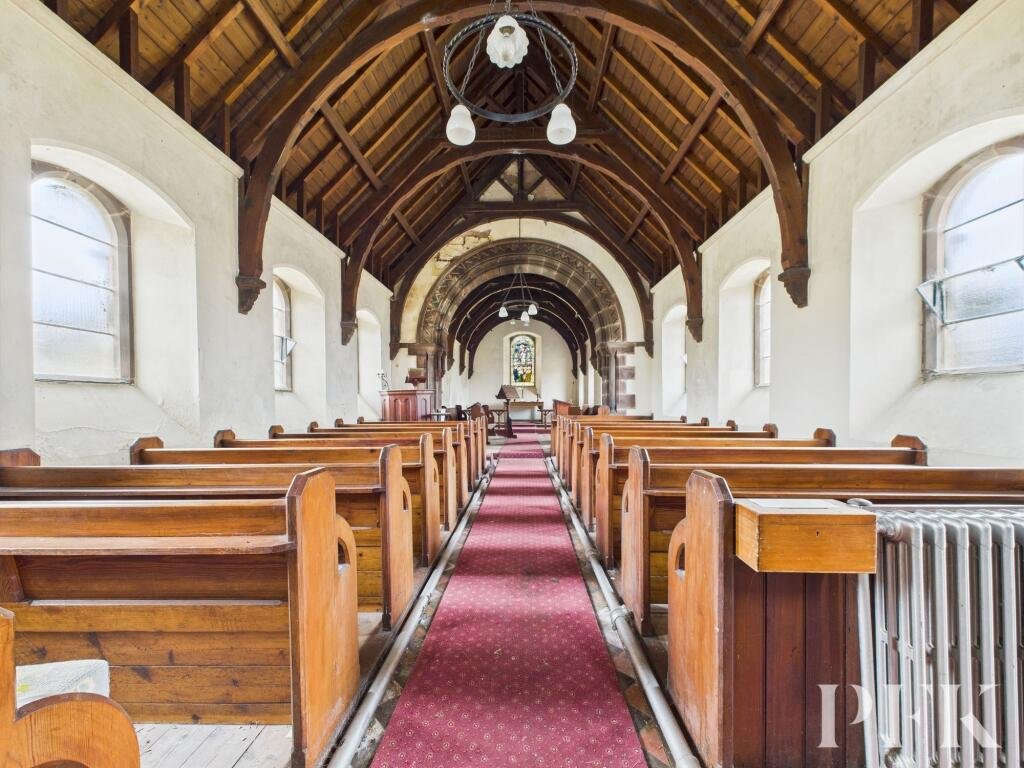 A Grade II listed church in Croglin, a village rumoured to be haunted by a vampire, is on sale for £100,000 offering history, character and a truly eerie opportunity.