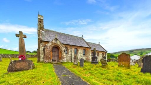 A Grade II listed church in Croglin, a village rumoured to be haunted by a vampire, is on sale for £100,000 offering history, character and a truly eerie opportunity.
