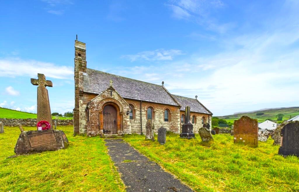 A Grade II listed church in Croglin, a village rumoured to be haunted by a vampire, is on sale for £100,000 offering history, character and a truly eerie opportunity.