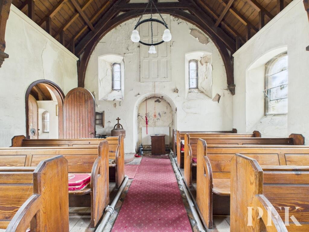 A Grade II listed church in Croglin, a village rumoured to be haunted by a vampire, is on sale for £100,000 offering history, character and a truly eerie opportunity.