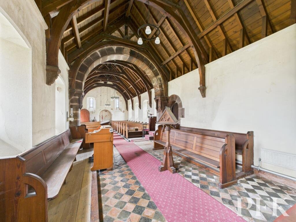 A Grade II listed church in Croglin, a village rumoured to be haunted by a vampire, is on sale for £100,000 offering history, character and a truly eerie opportunity.