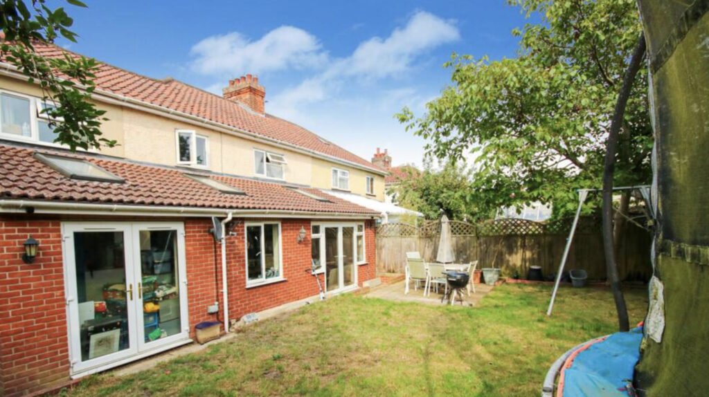 Four bedroom Norwich home listed for £435,000 hides a quirky surprise in the kitchen - a bright blue Tardis replica offering unique character alongside family living.
