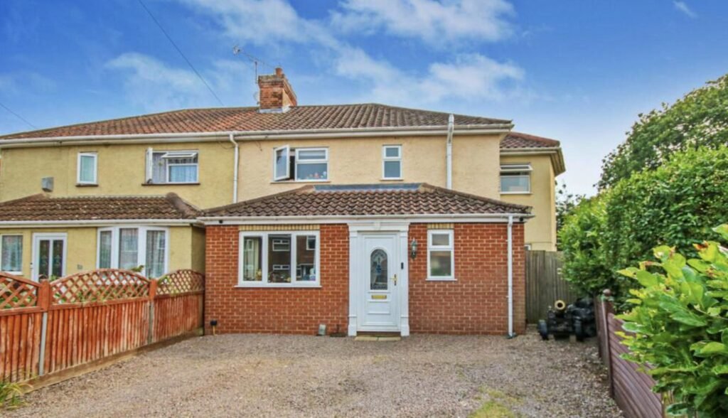 Four bedroom Norwich home listed for £435,000 hides a quirky surprise in the kitchen - a bright blue Tardis replica offering unique character alongside family living.