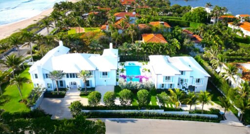 Palm Beach estate on Billionaire’s Row lists for $84.95m with 16,500 sq ft of luxury, a guest house, resort-style courtyard and a secret tunnel to the ocean.