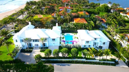 Palm Beach estate on Billionaire’s Row lists for $84.95m with 16,500 sq ft of luxury, a guest house, resort-style courtyard and a secret tunnel to the ocean.