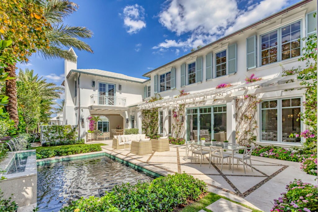 Palm Beach estate on Billionaire’s Row lists for $84.95m with 16,500 sq ft of luxury, a guest house, resort-style courtyard and a secret tunnel to the ocean.