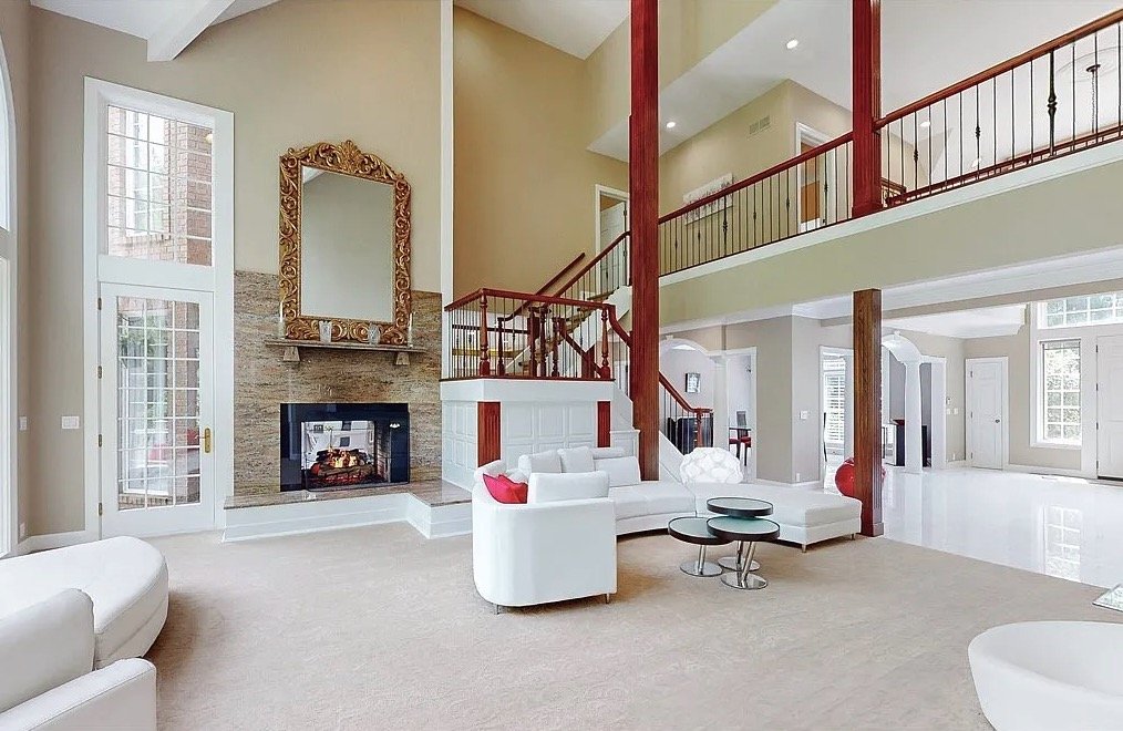 A Cleveland home listed at \$1.6m comes with its own Irish pub, featuring a bar, fireplace and pool table, alongside four bedrooms, marble floors and scenic gardens.