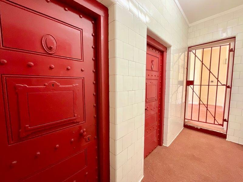 Quirky former police station in Stoke-on-Trent with original cells and steel doors for sale at £335,000. Ideal for family home, flats or redevelopment with no chain.