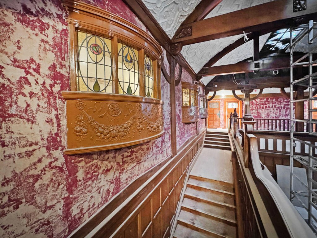 Wilton Grange, a Grade II listed six bedroom Jacobean style home in Hartlepool, is for sale at £857,500, boasting grand period features and boutique hotel potential.