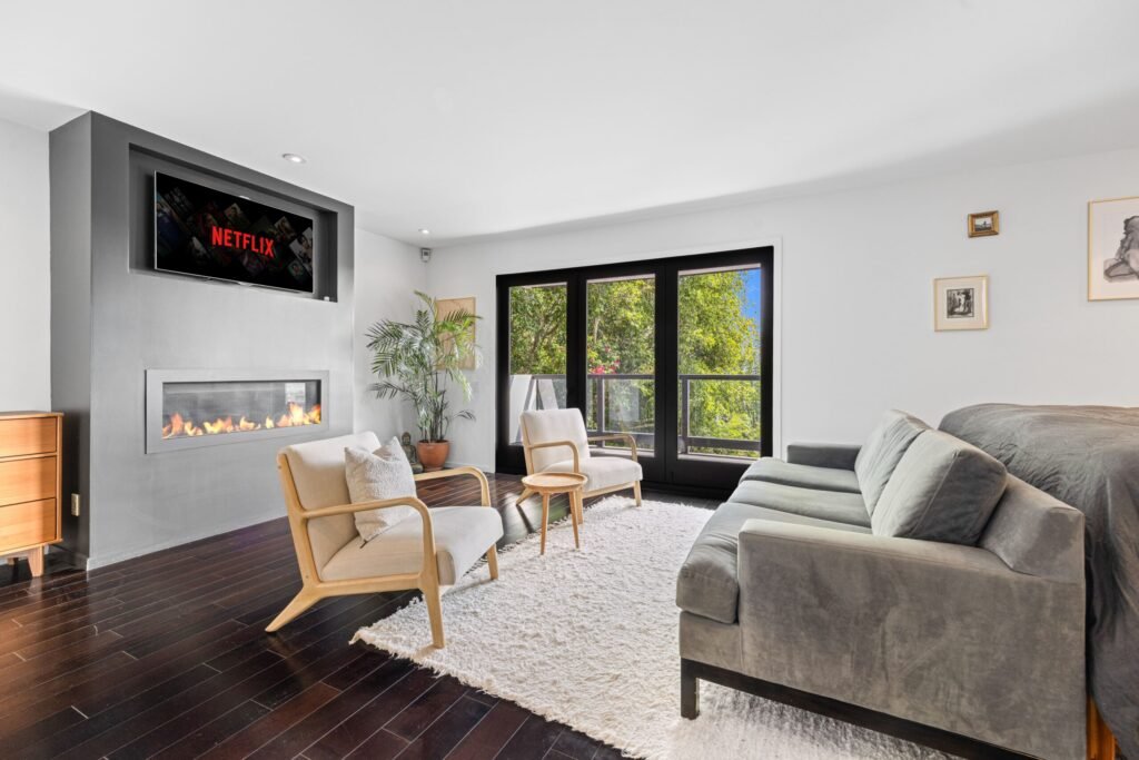 Kristen Wiig’s former Los Feliz home is now for rent at \$12,000 a month, offering Hollywood Hills views, luxe interiors, a spa, cinema and hotel-style terrace.