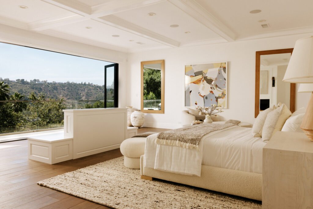 Mark Wahlberg’s former Beverly Hills estate is on the market for \$21.8M featuring seven bedrooms, luxury amenities, a grotto pool, guesthouse, gym and canyon views.