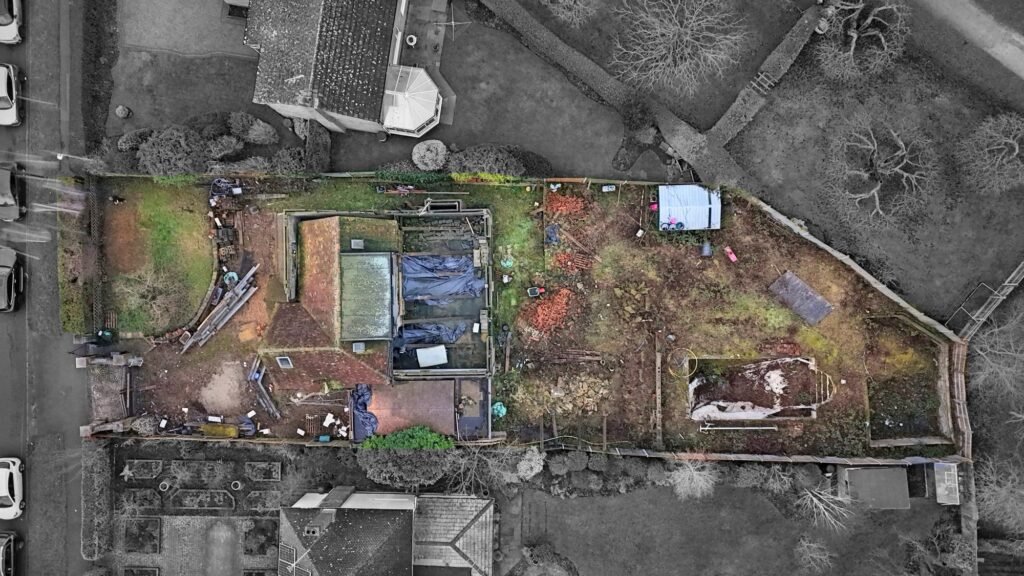 Mould-ridden four-bedroom house in Maidstone priced at £575k offers a risky renovation project with missing windows, rotting ceilings and a drained pool for investors.