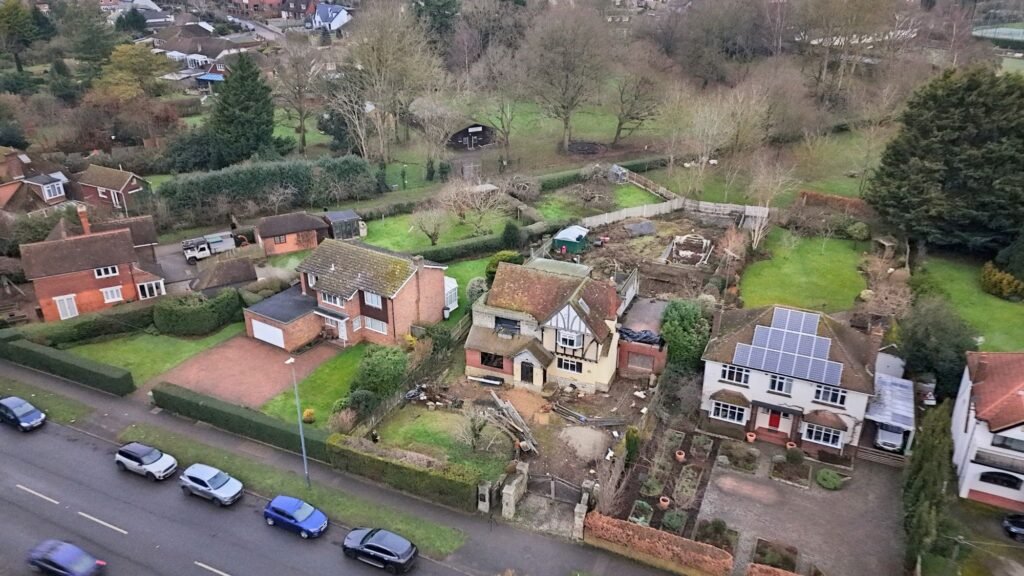 Mould-ridden four-bedroom house in Maidstone priced at £575k offers a risky renovation project with missing windows, rotting ceilings and a drained pool for investors.
