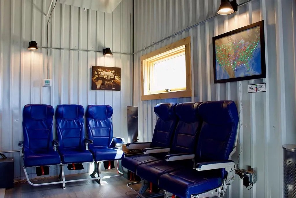 Unique Texas home on 80 acres hits market for \$2.1m complete with Boeing 727 jet converted into living space. Features themed interiors, family rooms and stunning views.