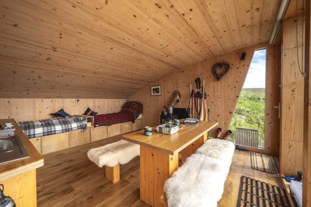Mullagrach Island in Scotland’s Summer Isles is now £400,000, offering 88 acres of rugged beauty, eco cabin, wildlife conservation and total off-grid seclusion.