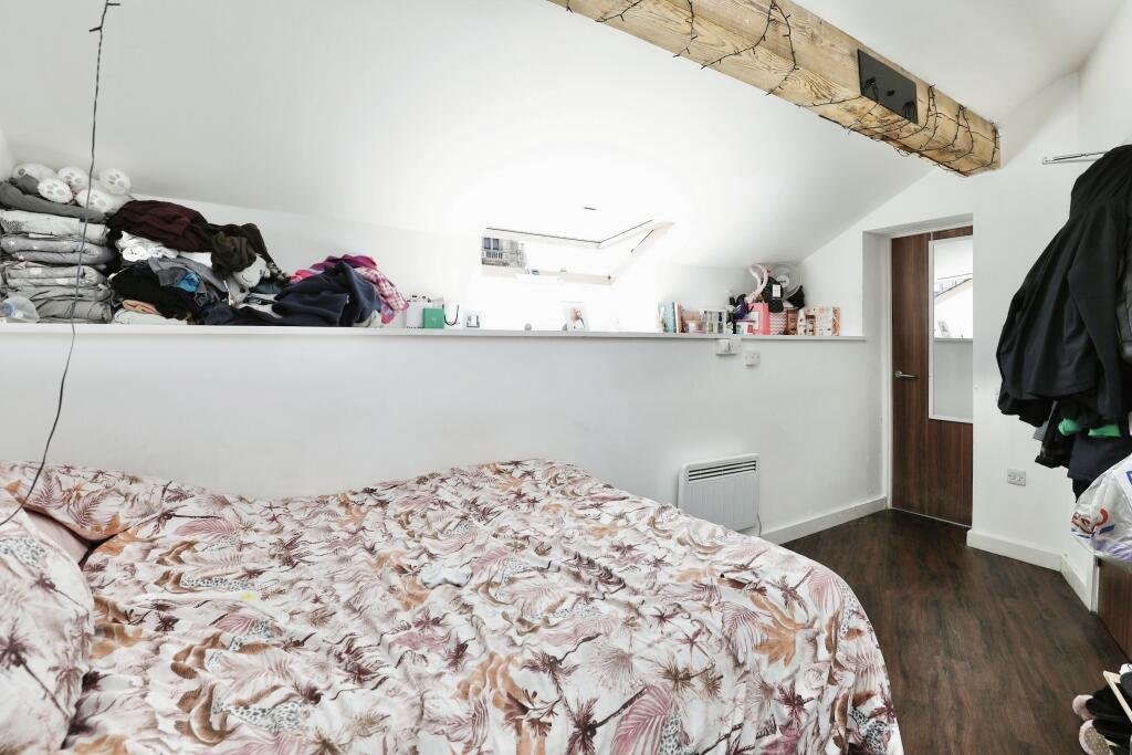 A £10,000 student flat in Liverpool offers ensuite living, shared lounge and kitchen, gym access and 24 hour concierge with mortgage repayments under £50 a month.