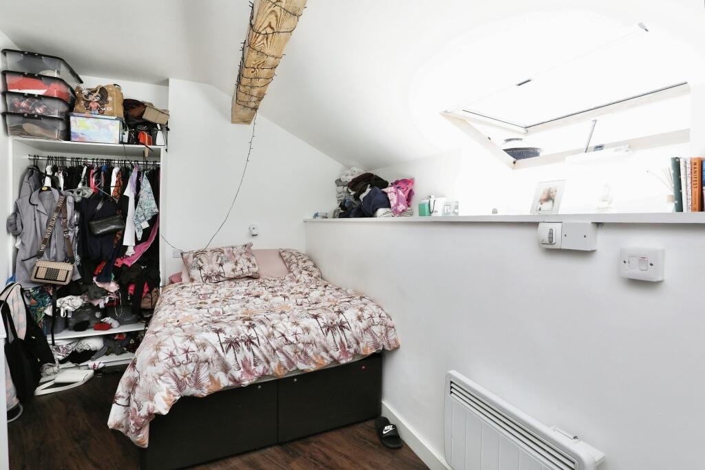 A £10,000 student flat in Liverpool offers ensuite living, shared lounge and kitchen, gym access and 24 hour concierge with mortgage repayments under £50 a month.