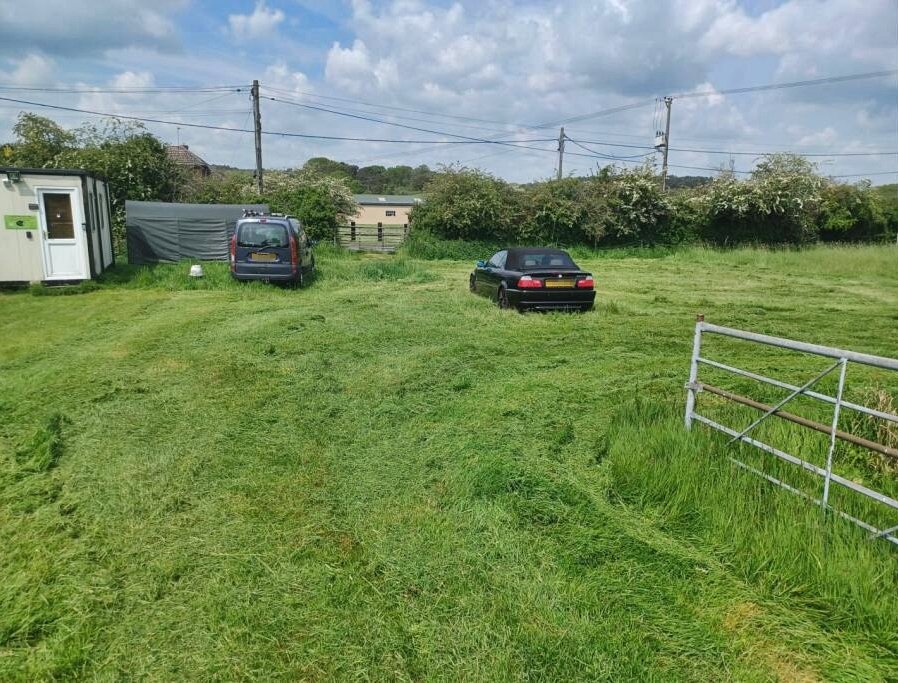 Charming 17th century Dorset cottage for £785,000 with four bedrooms, hot tub, Tiki bar and grazing land - but quirky photos reveal bare feet on show in the listing.