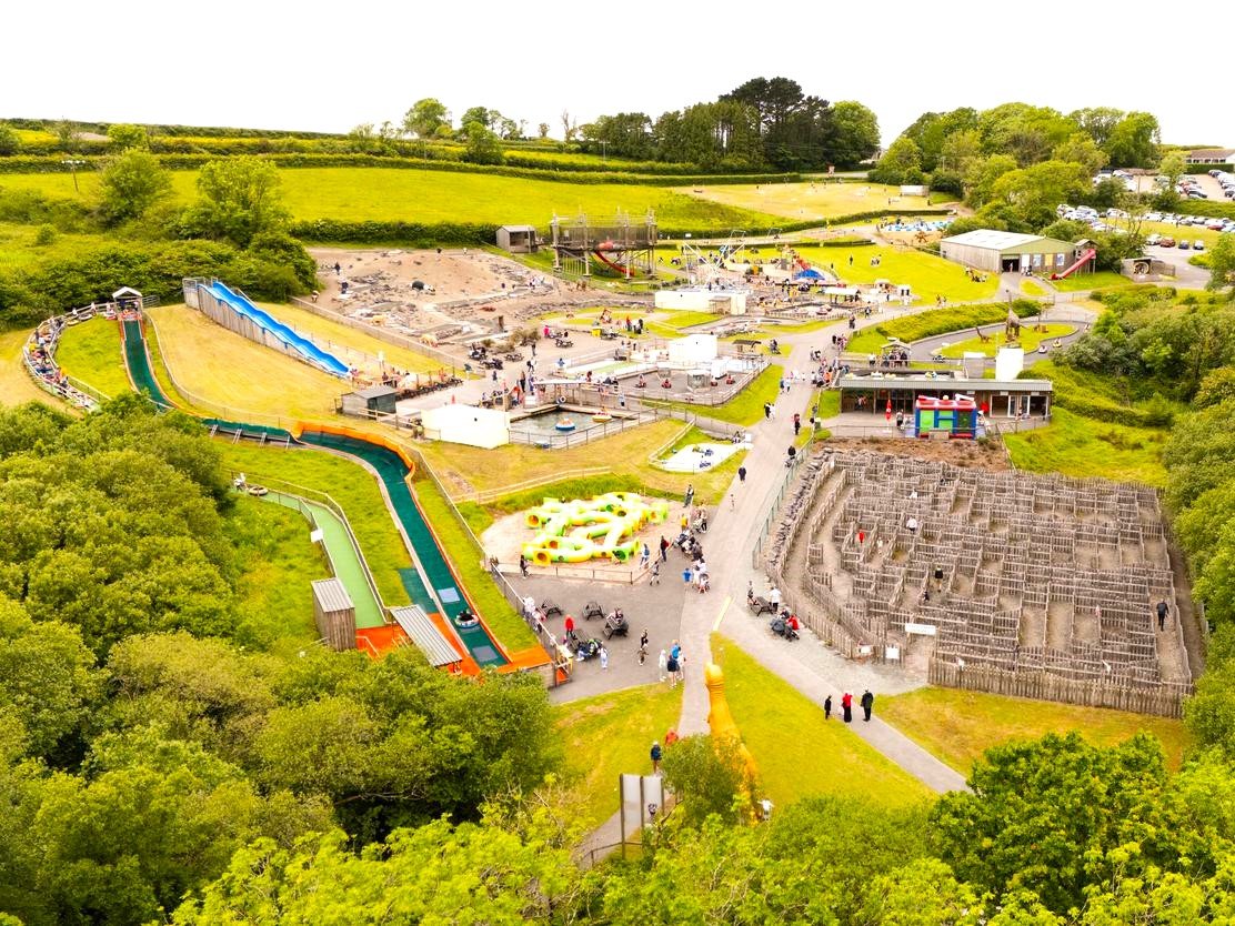 Dinosaur theme park in Tenby is up for sale for £4m with 36 attractions, a café, gift shop, woodland trail and 90 animatronic dinosaurs making it a rare investment.