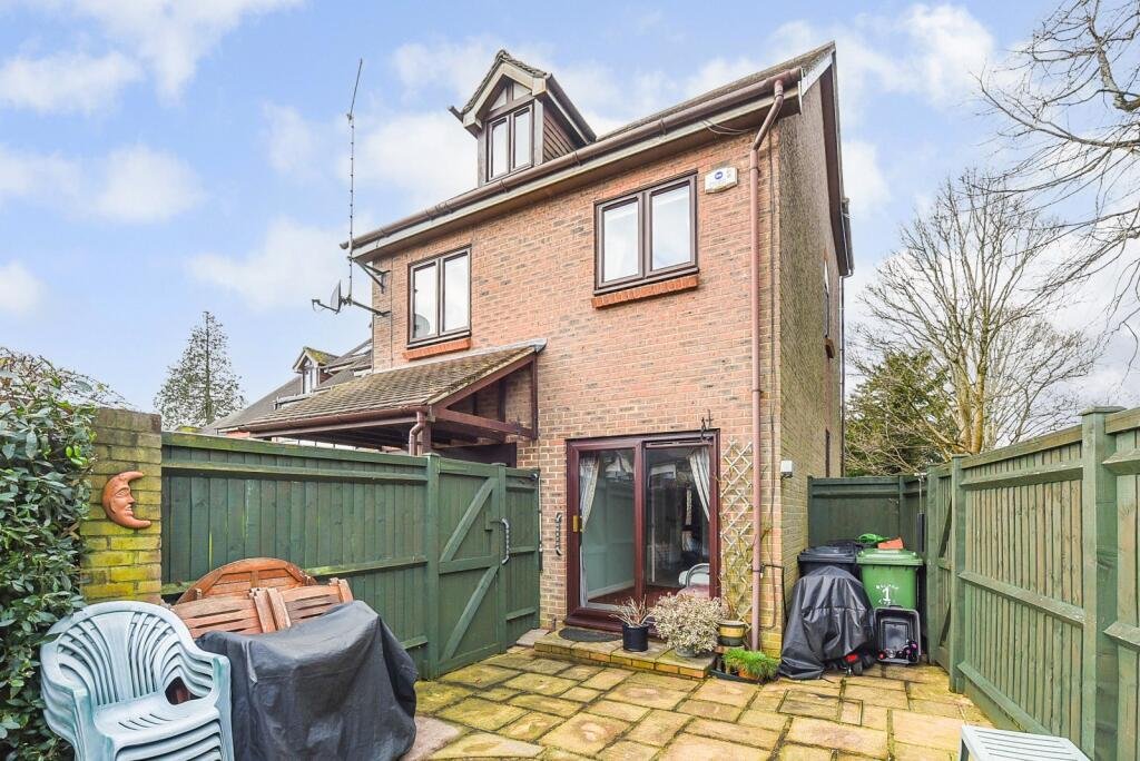 This Alton townhouse hides a quirky secret - a full home office set up right beside the bathroom, making it Britain’s most convenient and unusual workspace.