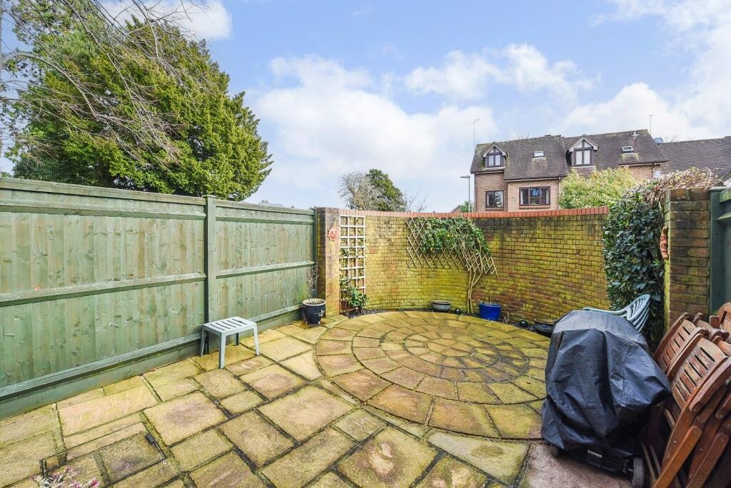 This Alton townhouse hides a quirky secret - a full home office set up right beside the bathroom, making it Britain’s most convenient and unusual workspace.