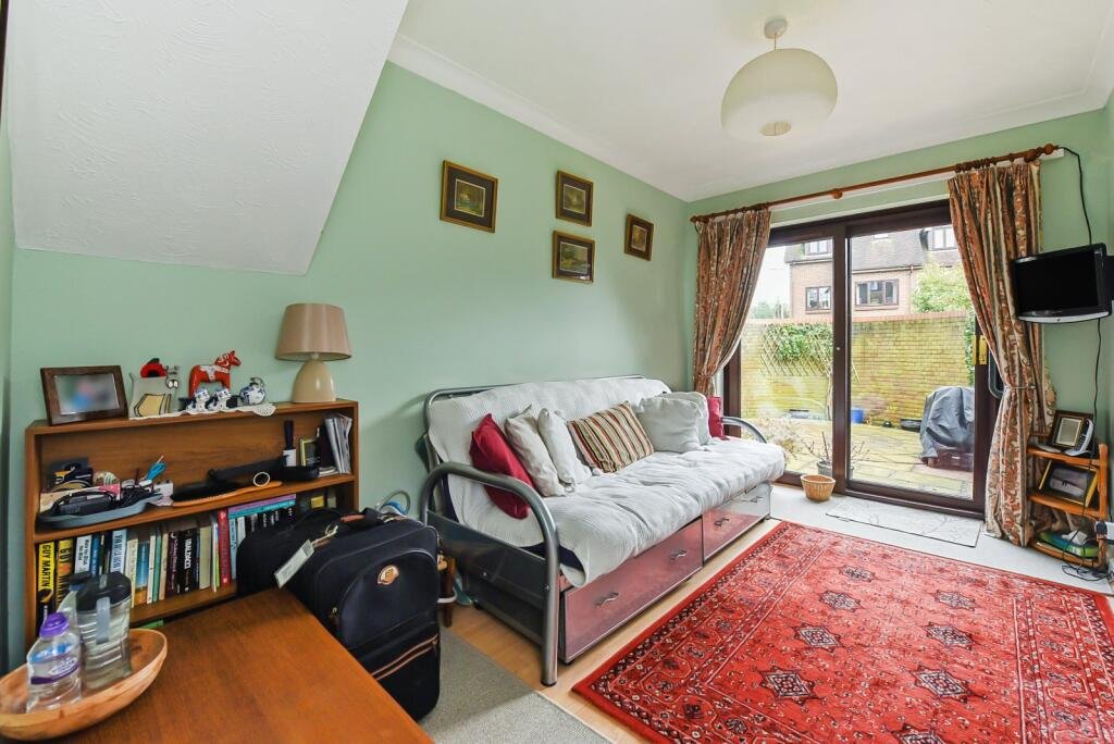 This Alton townhouse hides a quirky secret - a full home office set up right beside the bathroom, making it Britain’s most convenient and unusual workspace.