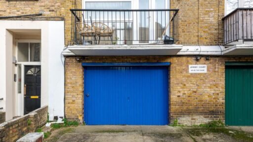 A double garage in Clapham Common is on sale for £150,000, offering space for up to three cars in a prime London location where parking is a rare luxury.