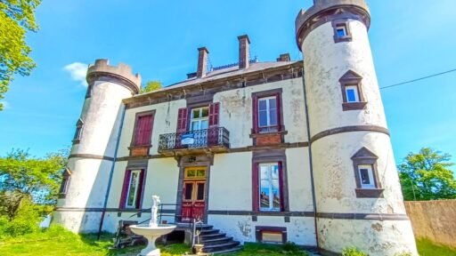 Live like royalty in France for less than a London studio. This eight-bedroom fairytale château in Giat offers luxury, charm, and countryside beauty for just £260,450.