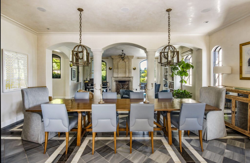 A $29.9m Malibu mansion in the exclusive Serra Retreat offers ocean views, Italianate gardens, a tennis court, infinity pool, guest house, and timeless European elegance.