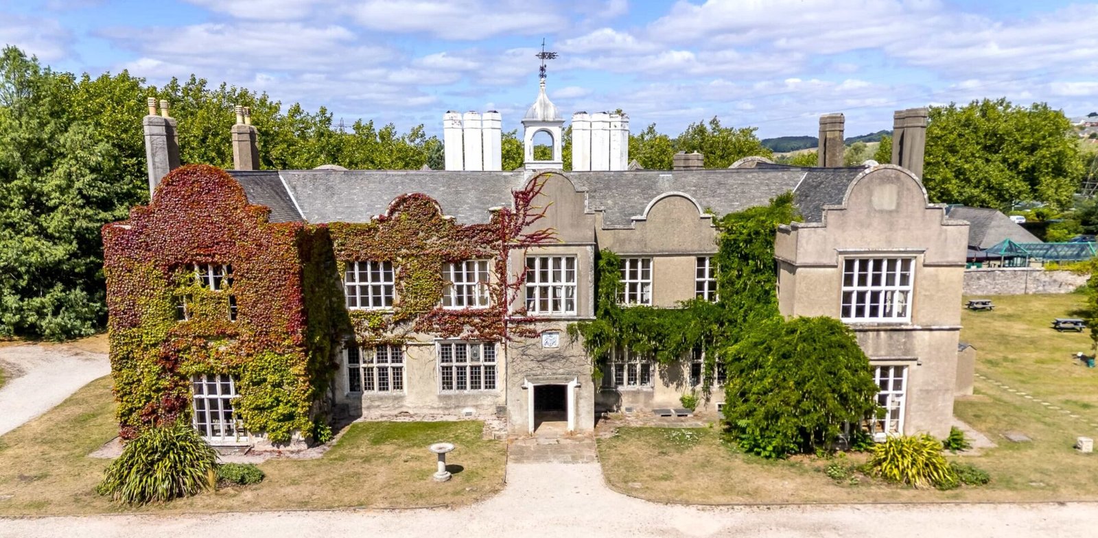 Historic 16th-century Old Forde House, once home to royal guests and Oliver Cromwell, is for sale. The haunted mansion comes with ghostly tales and rich heritage.