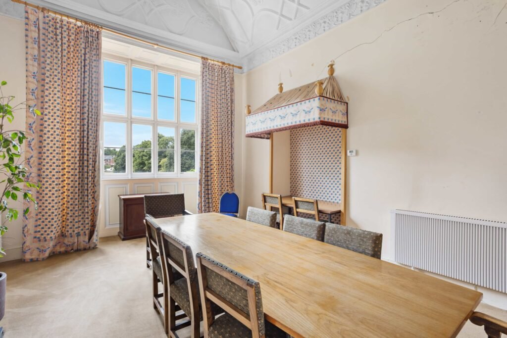 Historic 16th-century Old Forde House, once home to royal guests and Oliver Cromwell, is for sale. The haunted mansion comes with ghostly tales and rich heritage.