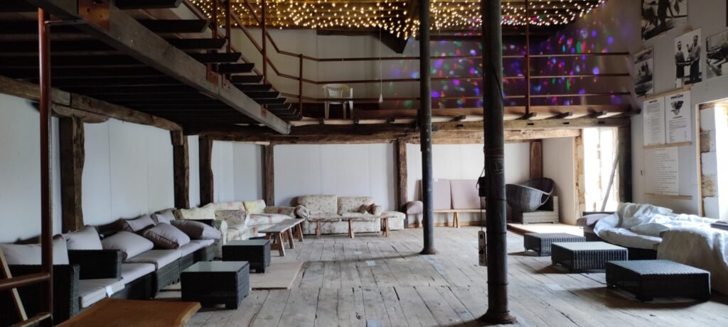 An enchanting private island chateau near Toulouse is for sale for £653,572, featuring 12 rooms, a riverside terrace, a pub, olive grove, and conversion potential.