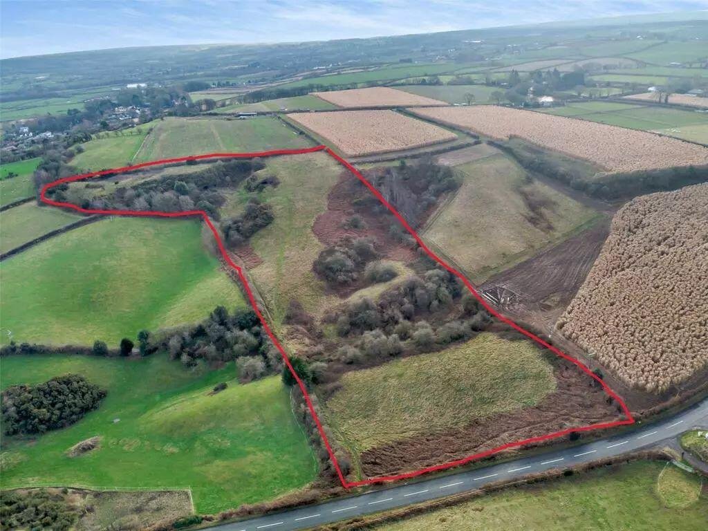 A 7.5 acre plot with hidden 500 year old Frodsham Caves is up for auction for 55000 offering a rare chance to own a mysterious underground sandstone cave network.