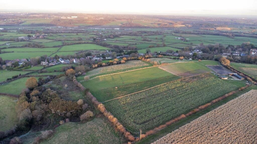 A 7.5 acre plot with hidden 500 year old Frodsham Caves is up for auction for 55000 offering a rare chance to own a mysterious underground sandstone cave network.