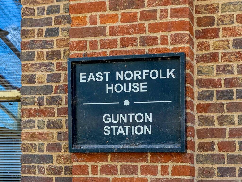 A former railway station once used by King Edward VII is for sale at £750000 offering three ensuite bedrooms original platform royal history and over an acre of landscaped grounds.