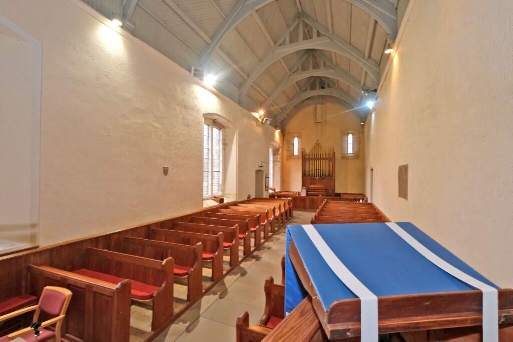 A 13th-century church in Aberdeenshire linked to author Lewis Grassic Gibbon is on sale for £45,000, though its historic Arbuthnott Aisle burial chapel is not included.