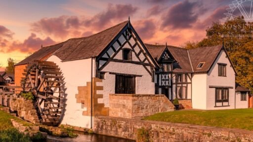 An iconic 16th century Welsh watermill sketched by Turner is on sale for £1.5m offering a restored cornmill a four bedroom home two coach houses and nearly ten acres of scenic land.
