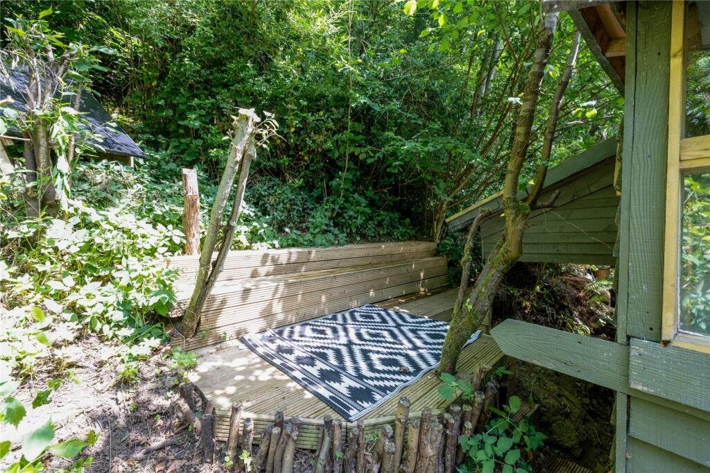 A £125,000 off-grid log cabin in Northumberland offers solar power, 5G internet and woodland views, but the new owner must move out for one week every year at Christmas.