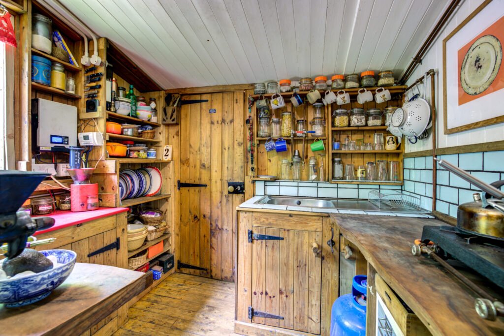 A £125,000 off-grid log cabin in Northumberland offers solar power, 5G internet and woodland views, but the new owner must move out for one week every year at Christmas.