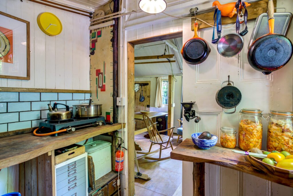 A £125,000 off-grid log cabin in Northumberland offers solar power, 5G internet and woodland views, but the new owner must move out for one week every year at Christmas.