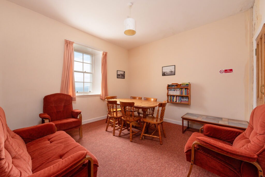 A historic seven bedroom lighthouse in Shetland is on sale for £350,000 offering sea views artist studios and former keepers cottages in a remote scenic setting.