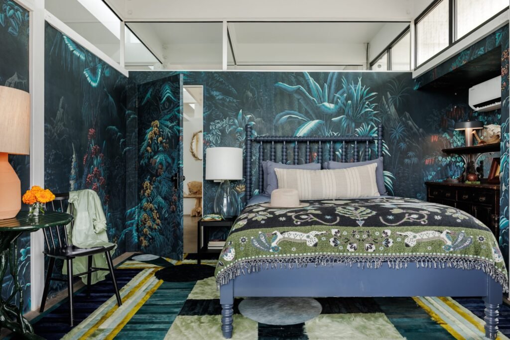 A £2.2m desert ranch near Marfa, Texas, once loved by A-listers, is for sale featuring stunning mountain views, modern design, and complete privacy on 10 acres.