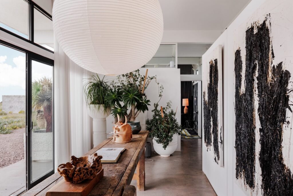 A £2.2m desert ranch near Marfa, Texas, once loved by A-listers, is for sale featuring stunning mountain views, modern design, and complete privacy on 10 acres.A £2.2m desert ranch near Marfa, Texas, once loved by A-listers, is for sale featuring stunning mountain views, modern design, and complete privacy on 10 acres.