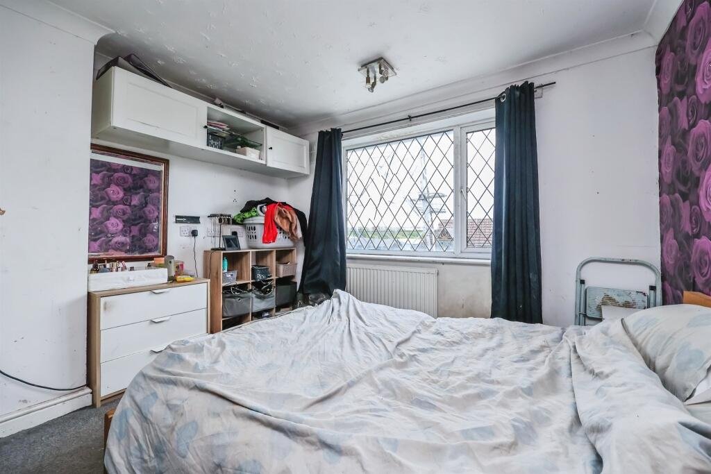 A three-bed home priced at £190,000 is turning heads due to a huge electricity pylon towering over its garden, casting a shadow across the conservatory and outdoor space.