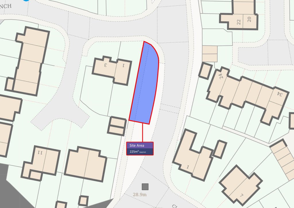 A 225m² grass verge in affluent Poole hits the market for £8000 baffling buyers as a thin freehold strip outside a home heads to online auction despite no clear use or development guidance.